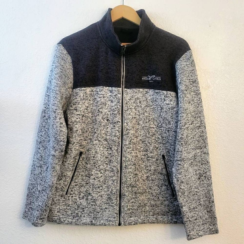 NWOT Prairie Mountain Moab Utah Unisex Full-zip Jacket: M: Soft, outdoor, hiking
